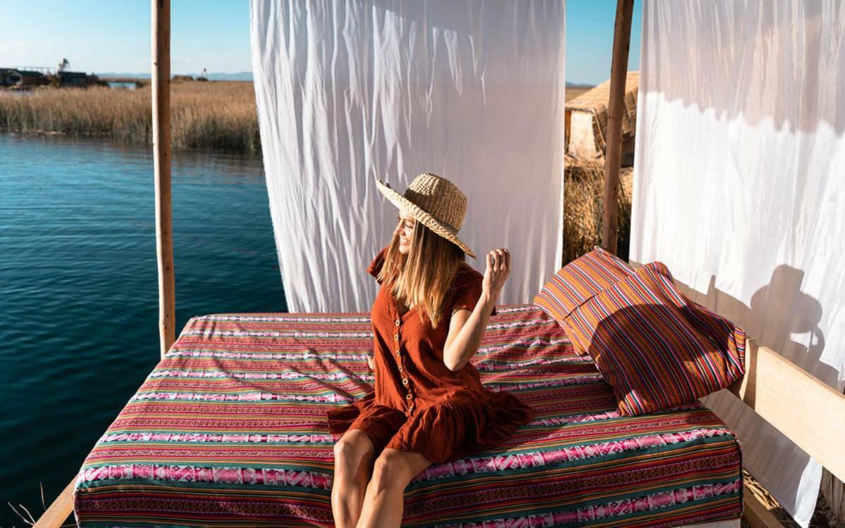 Uros Caminos Del Titicaca Peru Villa Puno Luaran gambar